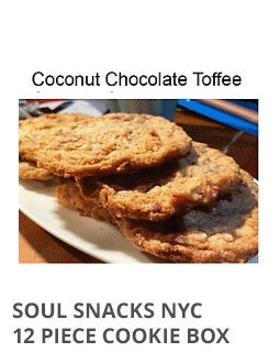 Soul Snacks NYC Cookie Box - 12 ct.