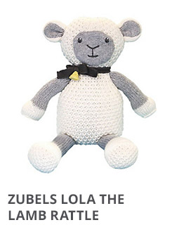 Zubels Lola the Lamb Rattle